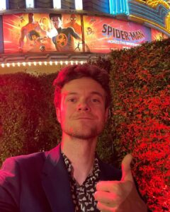 Jack Quaid Instagram - 🕷️Saw Spider-Verse. Loved Spider-Verse. I’m technically IN Spider-Verse (for like a second). Can’t say enough good things about this movie. It’s incredible. Congrats to the exceptionally talented team behind it. #acrossthespiderverse