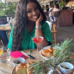 Jackie Appiah Instagram - HARRODS DELIGHT…….. Outfit @fashionfivar #harrods