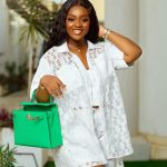 Jackie Appiah Instagram - Hello, Friday. We’ve been expecting you Outfit @fashionfivar Styled by @bveystyling MUA @chelseablaq_ Picture @phlashstudios_