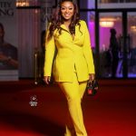 Jackie Appiah Instagram - The other night at @adjeteyanang book launch Suit @vivaboutiquegh Styled by @bveystyling Creative Director @sachaokoh Makeup @feby_aileen Hair @p.n.d_styles_it Picture @chocolate_shot_it