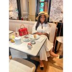 Jackie Appiah Instagram - Paris is always a good idea. Styled by @bveystyling @chanelofficial @goyardofficial @gucci