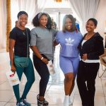 Jackie Appiah Instagram – Strong is the new pretty 💪👧 #WorkoutGoals #FitnessJourney”
Hair @shika_hairgh 
Event @wellnessfestaccra 
Organized by @randrluxury