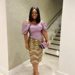Jackie Appiah Instagram - Wedding Guest Styled by @bveystyling Kente @afyas_klosset Dress @yartelgh Hair @shika_hairgh