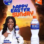 Jackie Appiah Instagram - @perlamineralwater & Myself want to wish you a HAPPY EASTER