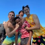 Jacob Bertrand Instagram - SEASON 5 IS OUT! Go watch Cobra Kai We had to shoot the slide race so many times cuz I just kept winning