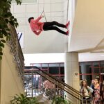 Jacob Bertrand Instagram - Previz of the Season 2 ep 10 SCHOOL FIGHT + other #behindthescenes stuff like @noah8bit takin a fall. @cobrakaiseries @wendys #cobrakai #stunts