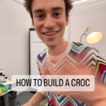 Jacob Collier Instagram - How to build a JACOB CROC. They’re out today!!!!!!!!!! Order from the link in bio 🐊💥🐊💥🐊💥