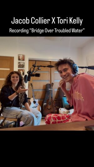 Jacob Collier Instagram - @torikelly . Where do I even START with you???

This session will be forever etched in my memory as one of the craziest musical experiences of my life. There is literally no other vocalist on the face of the Earth to match the range, agility, colour, phrasing, attention to detail and PATIENCE you have. My harmonic ambition for this verse rendered it practically unsingable… but if there was one singer who could do it justice, I KNEW it had to be you. Safe to say you just blew it completely out of the water.

I swung by Tori’s house last October, for a lightning-fast session, as she had to rush off perform with @lawrencetheband that very night. As a result, the entire session lasted approximately an hour. I left in a state of shock 🤯 and, a mess of inspiredness, recorded all the harmonies beneath, that very night, before flying to Mumbai and delivering Vol. 4 to mastering 48 hours later.

And yet, with all the craziness of her musicianship, the thing that blows me the most away about Tori is her human spirit. Tori - I am just so proud to be your friend and SO HAPPY that you’re on this planet, raising the bar for all of us. You really are the best of the best of the best.

Bridge Over Troubled Water OUT NOW!!!

I cannot wait to do this live someday, somehow 😈