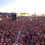 Jacob Collier Instagram - @glastofest - 30,000 strong. A moment I will never forget ❤️‍🔥 Glastonbury Festival