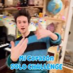 Jacob Collier Instagram - In honour of ❤️ day - hereby launching the #MiCorazónSolo CHALLENGE!!! Calling all dancers, rappers, instrumentalists, drummers, acrobats, cake decorators, jugglers, heart-owners et al —— LET’S GO! I’ve put a download link in my bio + story to the instrumental to jam to. Hashtag #MiCorazónSolo so I can find you 🎈