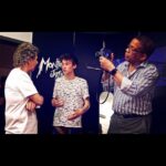 Jacob Collier Instagram - Happy 83rd birthday to the youngest man I know - purveyor of finest butter notes and fellow out-geeker on minor 9ths. I love you with my whole heart, and I’m eternally glad you visited this planet to twist up our harmonic brains and fill up our human hearts. You’re the greatest, @herbiehancock ❤️‍🔥