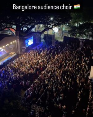 Jacob Collier Instagram - Here are some of my favourite audience choirs of all time.

1. Glastonbury Festival, UK, July 2023.
2. Rome, Italy, November 2022.
3. Singapore, November 2022.
4. Sydney, Australia, with @natalie_imbruglia , Dec 2022.
5. Bangalore, India, November 2023.
6. Vienna, Austria, July 2023.
7. Vienne, France, in the rain, July 2023.
8. Dallas, USA, April 2022.
9. London, UK, June 2022.

ONE MONTH UNTIL DJESSE VOL. 4 TOUR BEGINS!!!!

Cannot wait to sing with you all again ♥️
