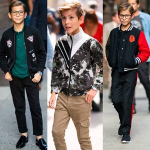 Jacob Tremblay Instagram - NYC style brought to you by @StarBurleigh & @KCFee! 😎✌