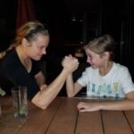Jacob Tremblay Instagram – Arm wrestling my old co-worker aka my bestie aka Captain Marvel…she won of course…I did give her all my strong ya know… 😉 💪#reunited @BrieLarson #sheismysuperhero