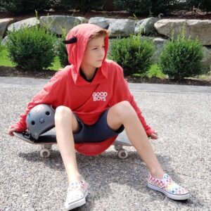 Jacob Tremblay Instagram - When you realize summer is almost over & you haven't seen #GoodBoysMovie yet...😈