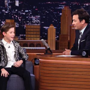 Jacob Tremblay Instagram - 🤯 Tune in tonight!!! #TheTonightShow @FallonTonight (📷: @AndrewLipovsky /@NBC)