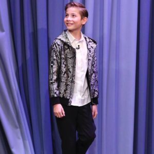 Jacob Tremblay Instagram - 🤯 Tune in tonight!!! #TheTonightShow @FallonTonight (📷: @AndrewLipovsky /@NBC)