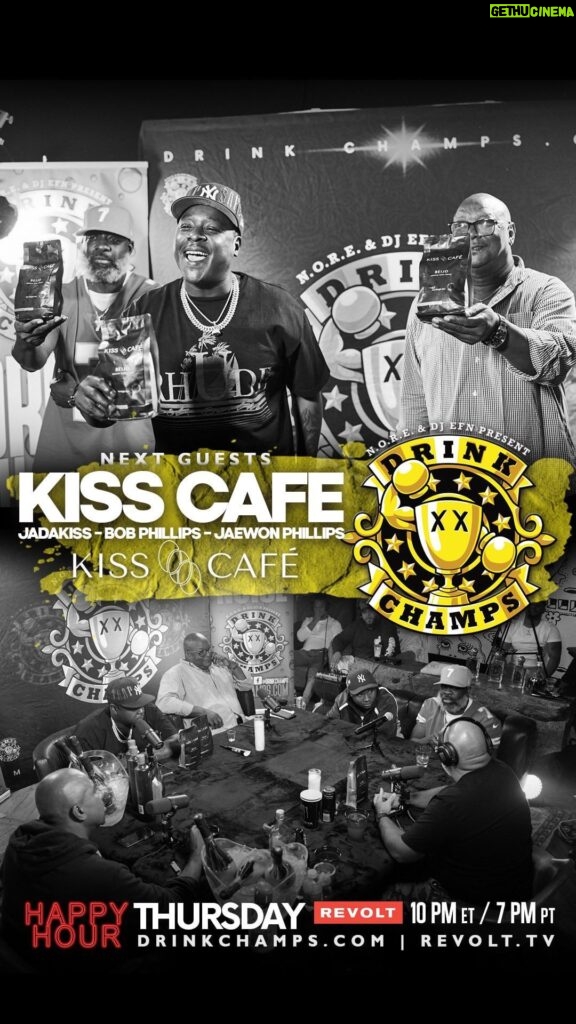 Jadakiss Instagram - 🤣 We talk #FamilyTies with the #LOX & @KissCafeCoffee on this NEW @DrinkChamps episode THURSDAY @RevoltTV 🍾🏆 @TheRealNoreaga @WhosCrazy #DrinkChamps