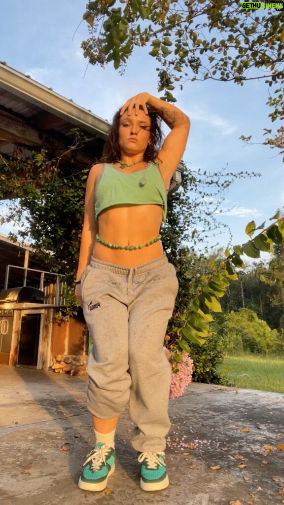 Jade Chynoweth Instagram - Jaded💚🌿 NEW Dance Challenge Alert!! Win a FREE pair of my collab Jade x Fuego dance sneakers by participating in my new dance challenge with @fuego.dance 💃 Can you keep up? To enter: 1. Learn this short dance combo (tutorial coming tomorrow!) 2. Remix/duet THIS video, with the same audio and dance choreo 3. Post your video in-feed and on Stories tagging @jadebug98 @fuego.dance with the hashtag #jadexfuegochallenge 4. Follow @jadebug98 @fuego.dance A winner will be selected and announced by 09/01/2023 Good luck 🍀 We can’t wait to see all of your entries! Wear your Jade x Fuego dance sneakers, if you have them! #dance #jadexfuego #jadechynoweth #fuegodance #dancesneakers #dancechallenge #hiphopdance #green #vibratehigher #trending #dancetrend”