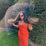 Jade Thirlwall Instagram - Playing silly buggers in the garden