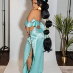 Jade Thirlwall Instagram - A whole new world and a whole new man 🧞‍♂️👑 Sorry Aladdin 👀 #yougottarubmetherightway 📸 @pharaohdraws