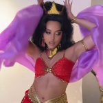 Jade Thirlwall Instagram - Diamond in the rough. The Princess Jasmine cut 💎‼️🧞‍♂️❤️‍🔥 📸 @pharaohdraws
