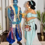 Jade Thirlwall Instagram - A whole new world and a whole new man 🧞‍♂️👑 Sorry Aladdin 👀 #yougottarubmetherightway 📸 @pharaohdraws