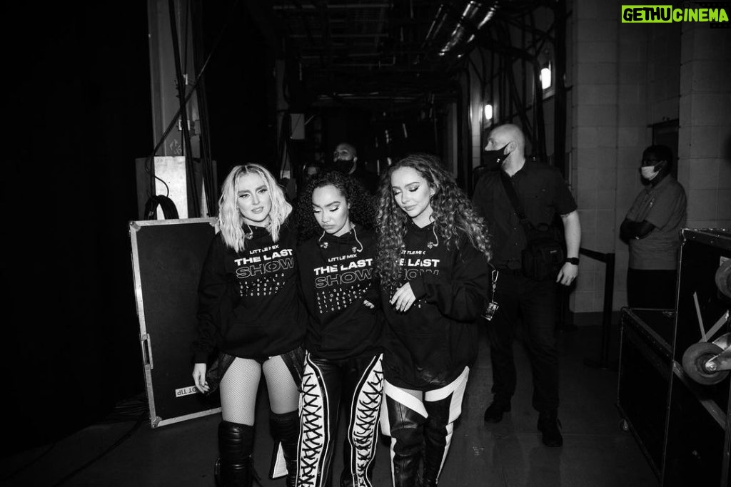Jade Thirlwall Instagram - Sat in a hotel room on my own and finally starting to grasp the scale of all this and what we’ve achieved. This is my last soppy post I swear 😂 We fucking did it. What we dreamt of all those years ago. We worked our arses off, proved a lot of people wrong, we poured our hearts into our music, we got each other through heartache, bettered ourselves, we cried and we cried laughing nearly every day, broke records, inspired, we shared every misery and lived every victory. We did it all together. We became one of the biggest girl groups in history ♥️ I kinda hiHATEthis hiatus but change is necessary in life and we know deep down we could not be doing this at a better time - stronger than ever ♥️ Best believe I will be the ultimate fangirl of whatever my girls do in the future personally and professionally. After all the number 1s, the awards, the success…my biggest win is having these women in my life forever 🌌♾️