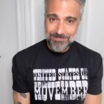 Jaime Camil Instagram - Always an honor to join @movember 🖤 4 out of 5 deaths by suicide are men. Men’s mental health deserves attention, no one should suffer in silence. Reach out to your family and friends if you notice a change in their behavior. #movember #worldsuicidepreventionday #wspd2023 #wspd