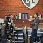Jaime Camil Instagram - Oh boy, my new @officialtriumph is going to look so good after this… 💪🏽🏍️🖤 @british_customs in da house! / Mi nueva #triumph se va a ver tan bien después de esto 💪🏽… #britishcustoms en la casa! 🖤🏍️