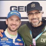 Jaime Camil Instagram - Some pictures from Fontana during my @nascar day at the @autoclubspeedway 🏁😎 With my family, my brother @daniel_suarezg and the 20-time winner @austindillon3… BTW, I might stop by @echopark in Austin, TX; on March 25th; will you join me? 💪🏽💥😎🏁 / Algunas fotos de mi última visita a #nascar, por cierto, quizá me de una vuelta por el #echoparkautomotive en Austin, TX; este 25 de Marzo, me acompañan?