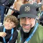Jaime Camil Instagram - Always an amazing time @nascar @nascaronfox @autoclubspeedway 🏁💨💪🏽 Next Gen CA