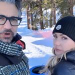 Jaime Camil Instagram - Amazing time at #woollystubepark @mammothmountain ❄️☃️ #letfunroll Woolly's Tube Park and Snow Play