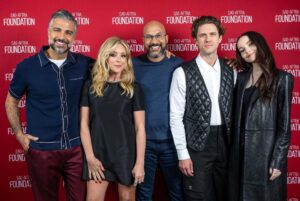 Jaime Camil Instagram - Great time at the @sagaftra event with these humans I love… Oh! And BTW, we’re all in an amazing @appletv show called #Schmigadoon! Watch it here: apple.co/schmigadoon / Muy lindo evento de #SAGAFTRA con estas personas que adoro… Ah! Por cierto, estamos todos en un show de @appletvplus que se llama SCHMIGADOON! Velo aquí: apple.co/schmigadoon 📷 @acefotopro @gettyimages