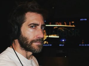 Jake Gyllenhaal Instagram - In the studio, putting the finishing touches on @roadhousemovie and feeling fortunate to have worked with so many talented folks throughout the making of this film. Over the next few weeks, can’t wait to share some of the preparation, people and moments that have made this one so much fun!