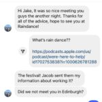 Jake Johnson Instagram - There’s apparently a fake me giving life advice in bars. The only bad advice I give is on my podcast We’re Here To Help. I’m gonna try and have Iona on podcast to hear what advice fake Jake gave. Also whoever this guy is, you should come on too. Let’s hear what was said.