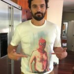 Jake Johnson Instagram - #intothespiderverse #peterparker #shirtlessspiderman