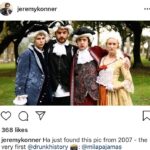 Jake Johnson Instagram - Great memory @jeremykonner & @dw34 & @ashleythejohnson