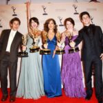 Jake T. Austin Instagram - In honor of the 68th annual #emmys this weekend, here's a major throwback to when the cast of Wizards won! #tbt