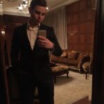 Jake T. Austin Instagram - Black and white attire.