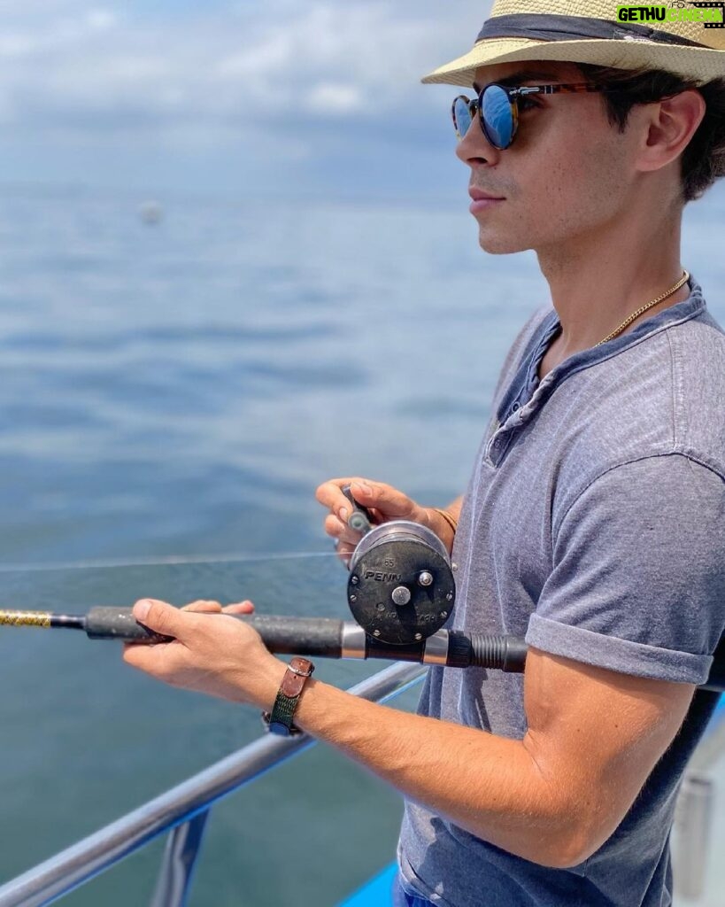 Jake T. Austin Instagram - Gone Fishin’ 🎣 The Ocean