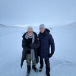James Gunn Instagram - Peter Safran & I in Svalbard. #DCStudios #Superman Longyearbyen, Svalbard