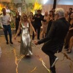 James Gunn Instagram - One year ago today we made our seven year relationship official. It took us a long time to get there, but what a wonderful choice it was and, I don’t know what it’s like for everyone else, but for us, marriage really does make a difference. Making a public promise to each other, your loved ones, and the world has deepened and strengthened our bond, and every day since has been a little bit better than the days before. I love being married and I especially love being married to you, @jenniferlholland. Onto year number two with gusto. ❤️