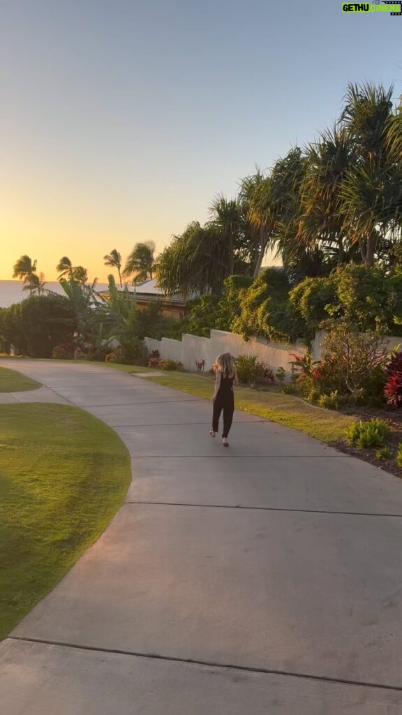 James Gunn Instagram - Caught my wife in a moment as we were headed down to the beach for the last sunset of the year. Goodbye 2023. Thank you for all you blessings. On our way to #2024.