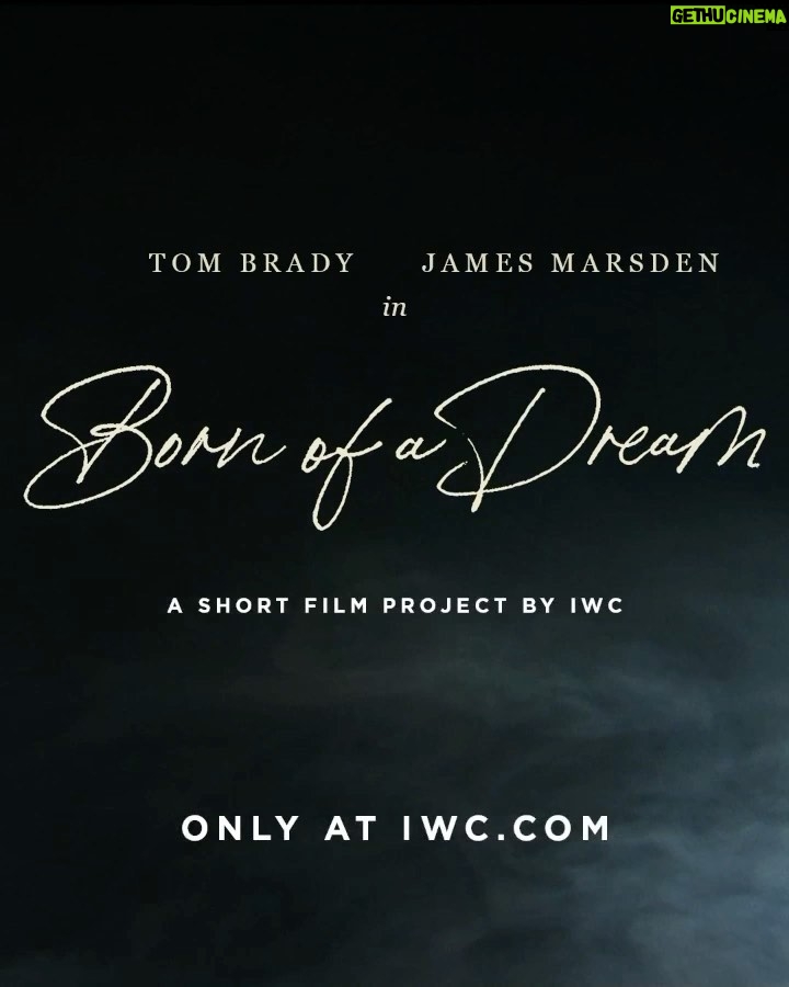 James Marsden Instagram - Alongside the G.O.A.T, @tombrady, I am very happy to share this short film project we did with @iwcwatches Watch the full story on www.IWC.com #BornOfADream #IWCWatches #ad