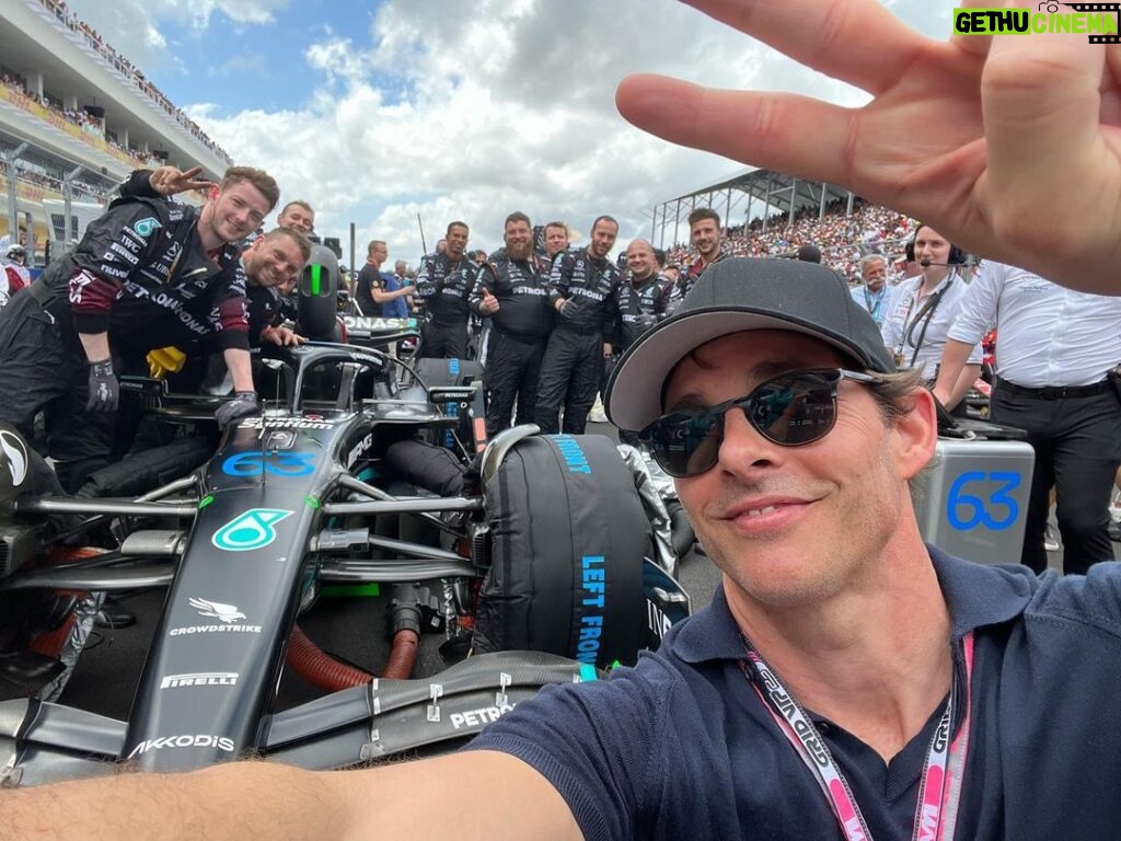 James Marsden Instagram - A series of highlights from this weekend’s #MiamiGP.. From hanging with all my @iwcwatches and @mercedesamgf1 friends, to meeting F1 legend #sirjackiestewart, and of course being mistaken for #rogerfederer on live tv (the closest I’ll ever get to achieving #GOAT status), it was one to remember!