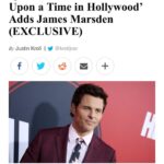James Marsden Instagram - Bucket list. ✔️#Tarantino #variety