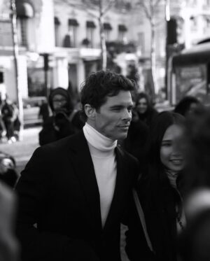 James Marsden Instagram - Thank you @hermes for having me and congratulations on the winter 2024 collection. 

#HermesHomme
#parisfashionweek