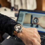 James Marsden Instagram - Happy to share with you the custom watch I designed with my good friends at @iwcwatches! This is the very first custom Ingenieur Chronograph ever created using their new IWC configurator tool. Click on the link in bio to read more about the process and how the new IWC configurator works! #iwcingenieur