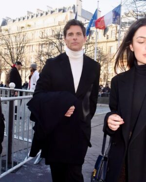 James Marsden Instagram - Thank you @hermes for having me and congratulations on the winter 2024 collection. 

#HermesHomme
#parisfashionweek